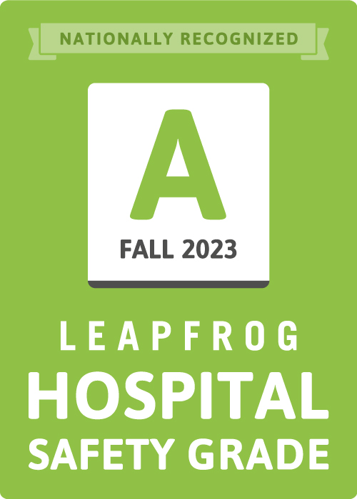 Aiken Regional Receives "A" Hospital Safety Grade From the Leapfrog Group.