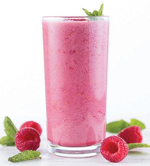 Raspberry smoothie