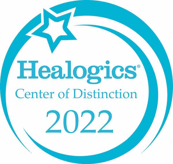 Healogics Center of Distinction 2022 logo