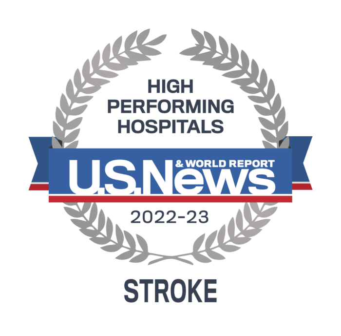 US News and World Report High Performing stroke