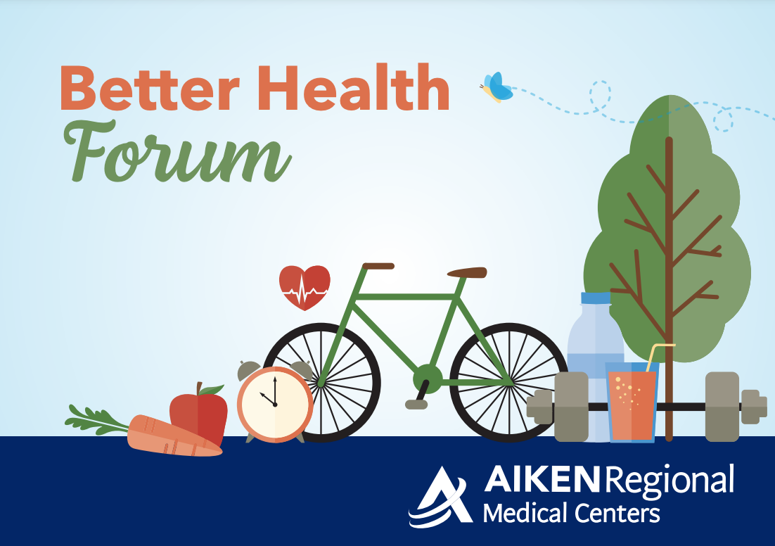 A graphic for the better health program at Aiken Regional Medical Centers  