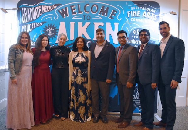 The six physician graduates